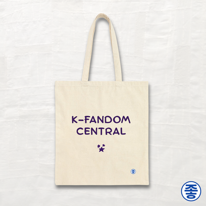 K-Fandom Central - Canvas Tote