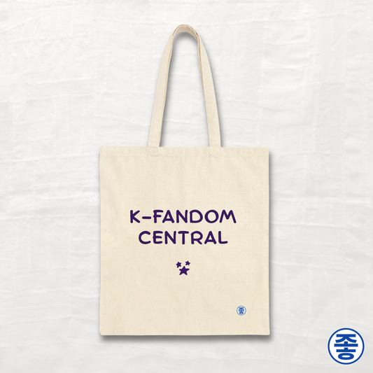 K-Fandom Central - Canvas Tote