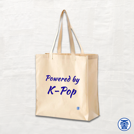 Powered by K-Pop - Canvas Tote