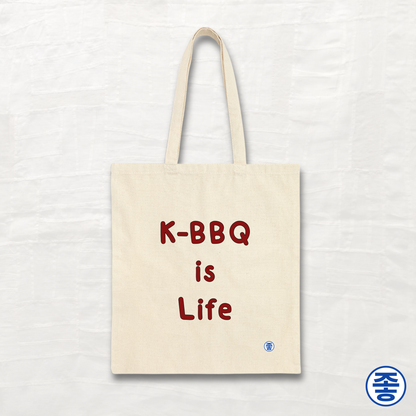 K-BBQ Is Life - Canvas Tote