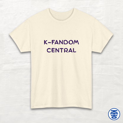 K-Fandom Central - Unisex Cotton Tee