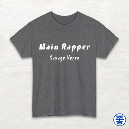 Main Rapper Savage Verse - Unisex Cotton Tee