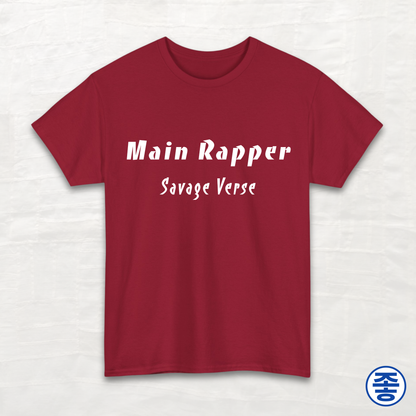 Main Rapper Savage Verse - Unisex Cotton Tee