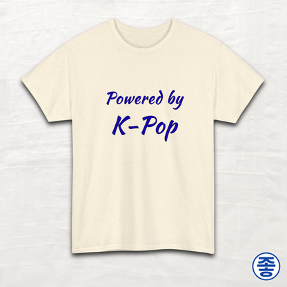 Powered by K-Pop - Unisex Cotton Tee