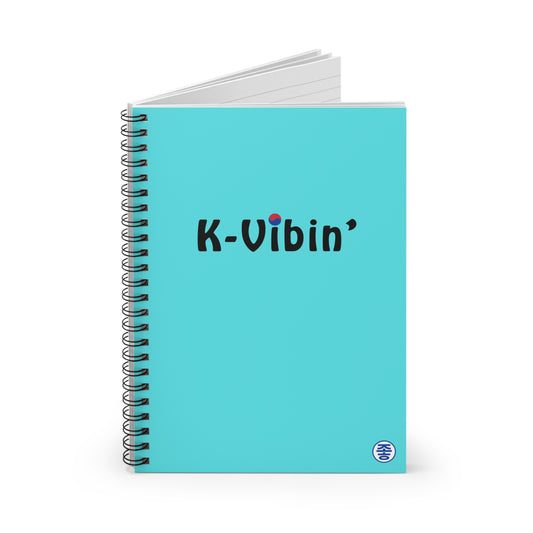 K-Vibin' - Spiral Notebook 6"x8"