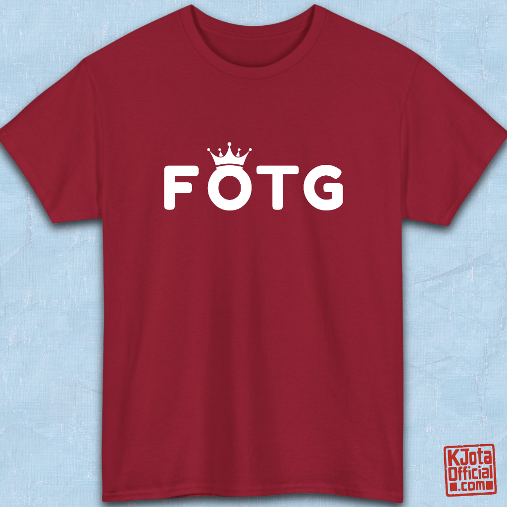 FOTG Face of the Group K-Pop idols member role bias in boy bands and girl groups, red t-shirt flatlay by K-Jota