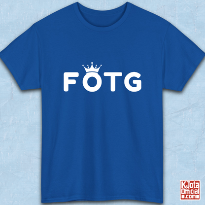 FOTG Face of the Group K-Pop idols member role for boy bands and girl groups, blue t-shirt flatlay by K-Jota
