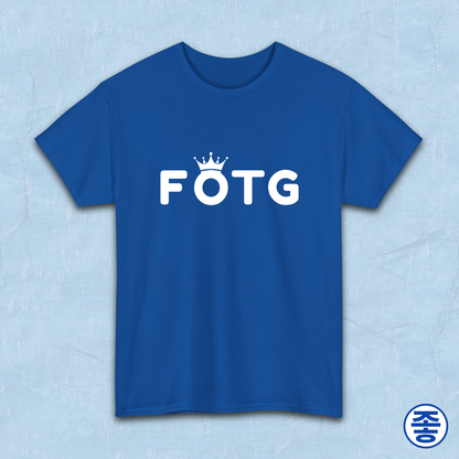FOTG Face of the Group K-Pop fan t-shirt blue by Kjota