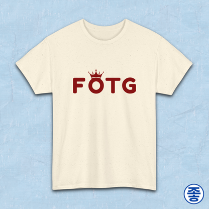 FOTG Face of the Group K-Pop fan t-shirt offwhite by Kjota