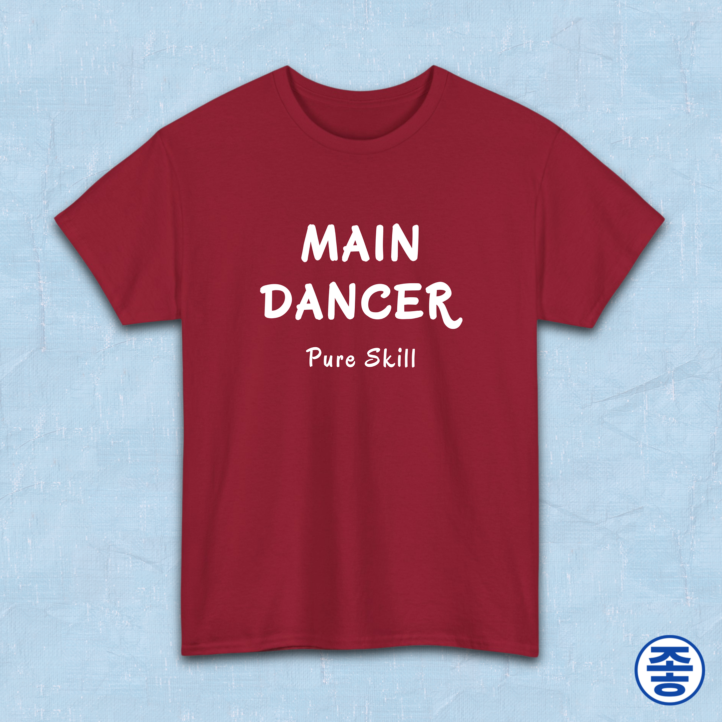 Main dancer K-pop fan t-shirt red by Kjota