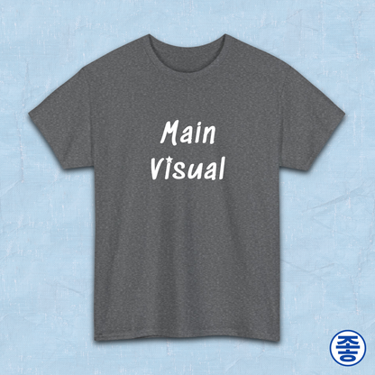 Main visual K-pop fan t-shirt gray by Kjota