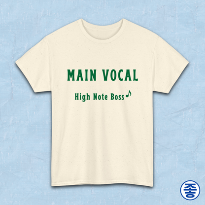 Main vocal high note K-pop fan t-shirt offwhite by Kjota